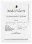 Emirates bank International $125 000 000 medium term loan-April 1999
